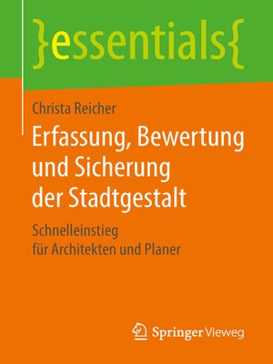 Erfassung, Bewertung und Sicherung der Stadtgestalt - ebook